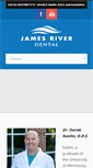 Mobile Screenshot of jamesriverdental.com